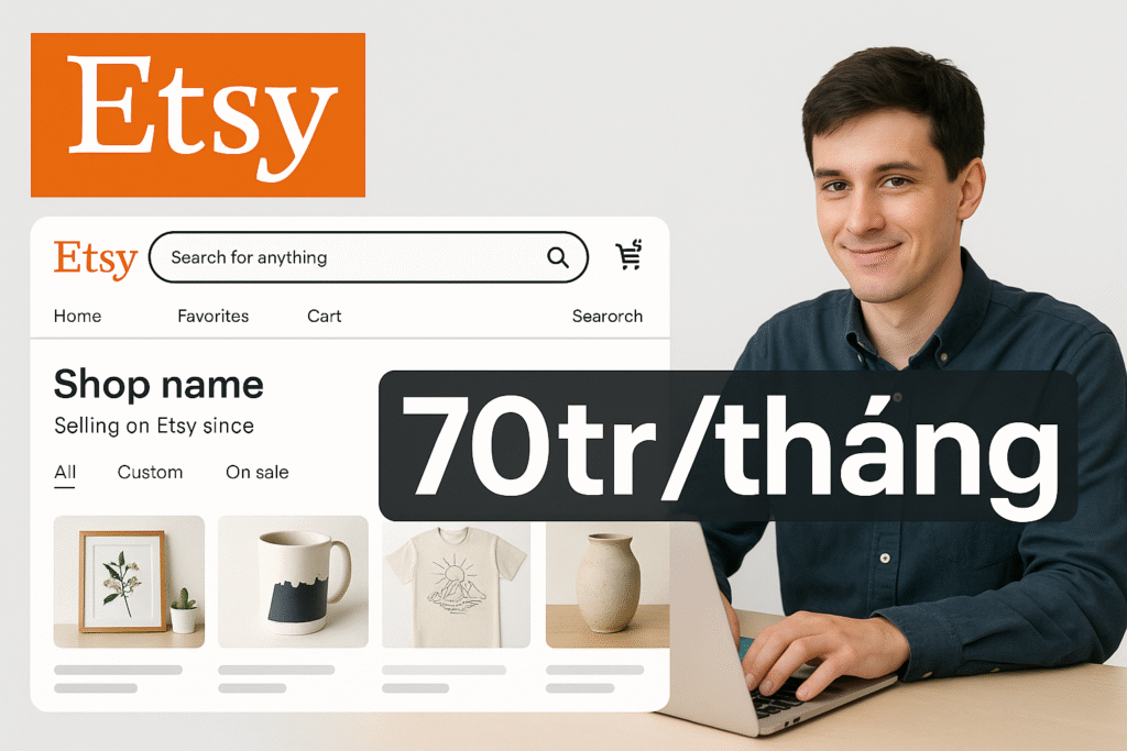 lợi nhuận bán hàng etsy