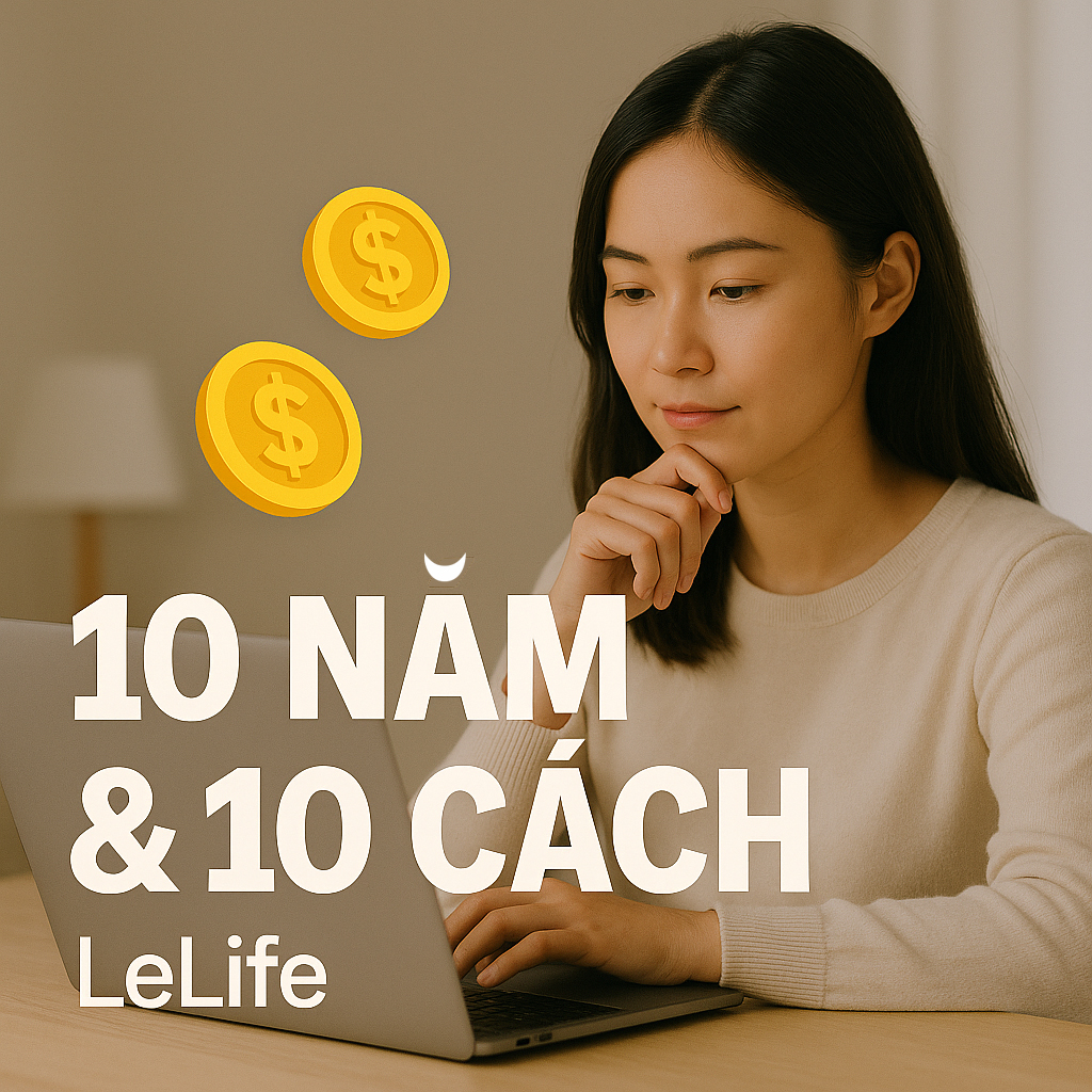 Kiếm Tiền Online Cùng LeLife